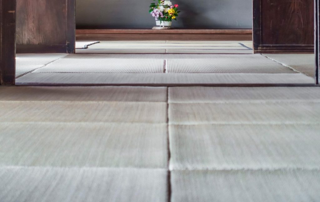 畳の段差が見える和室。クッションフロアを敷く際に段差が問題になる可能性を示すイメージ。