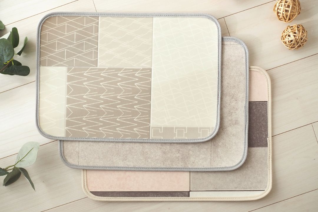 ラグリエのペット用食事マットmogmog 北欧柄セット